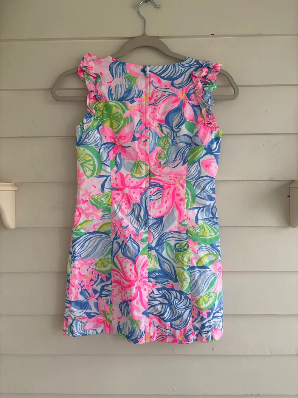 Lilly Pulitzer Mini Steffi Shift Dress Havana Cocktail Girl’s Size 10